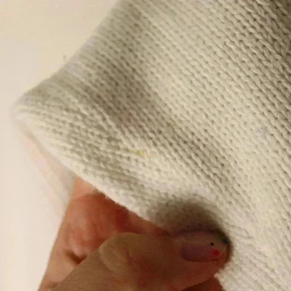 Liz Claiborne Lizsport m 100% Cotton knitted floral cardigans cottage sweater - Picture 12 of 16